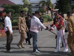 Aksi Drumband GAP IPDN Pukau Masyarakat Ketapang