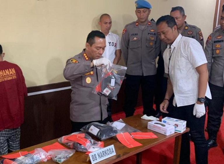 38 “Pemain” Narkoba di Kota Pontianak Ditangkap Polisi