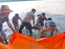Ibu Beserta Bayi Ditemukan Meninggal Usai Terjun ke Sungai Melawi