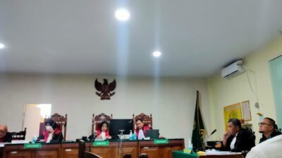 Pembacaan Dakwaan Merry Christine Ditunda, Hakim Kabulkan Permintaan Penasehat Hukum Sidang Secara Offline