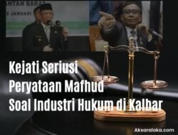 Kejati Tanggapi Pernyataan Menkopolhukam Terkait Dugaan Industri Hukum di Kalbar