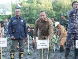 Ikut Tanam Mangrove, Sekda Ketapang Semua Pihak Berperan Jaga dan Lestarikan Alam