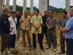 Sekda Ketapang Tinjau Progres Pembangunan Masjid Sultan Zainudin