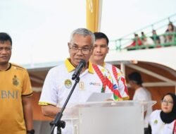 Martin Rantan Resmi Buka Turnamen Sepakbola Bupati Cup 2023