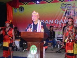 Sekda Ketapang Tutup Acara Gawai Polas Laman Kampung Buah Sungai Laur