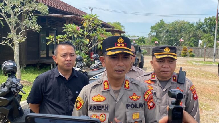 Lahan 60 Ha di Desa Sungai Bulan Terbakar, Pelaku Karhutla Asal Surabaya Ditangkap Polisi