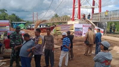 Kades Retok Tak Diberitahu Soal Pembangunan Jembatan Gantung di Kuala Mandor B