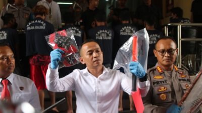 Polda Kalbar Ringkus 7 Perampok Mobil Box Logistik, Diotaki Mantan Karyawan