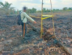 Polisi Tangkap Pembakar Lahan di Rasau Jaya