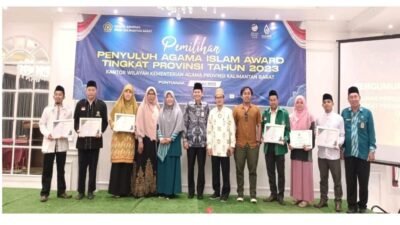 Ustaz M. Yusuf Asal Melawi Masuk Nominasi Nasional Penyuluh Agama Islam Award 2023