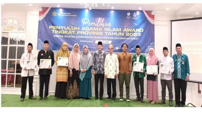 Ustaz M. Yusuf Asal Melawi Masuk Nominasi Nasional Penyuluh Agama Islam Award 2023