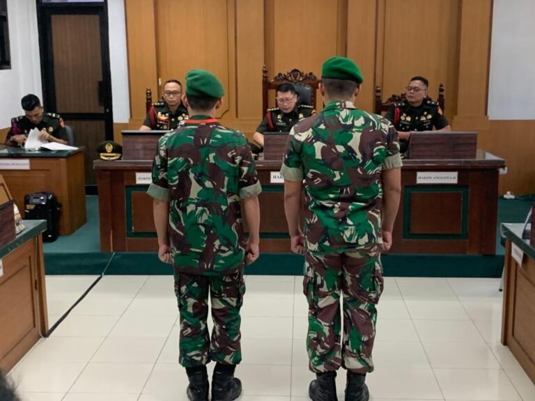 Oknum TNI Divonis Penjara Seumur Hidup Setelah Terbukti Menyelundupkan Sabu 20 Kg Dari Malaysia