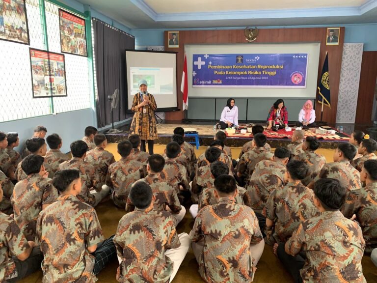 BKKBN Kalbar Lakukan Edukasi Kesehatan Reproduksi Anak Binaan di LPKA Sungai Raya