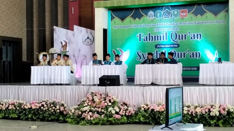 Cabang Fahmil Putra Putri Kafilah Kabupaten Melawi Masuk Babak Final