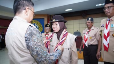 Lepas Kontingen Pontianak, Edi Ingatkan Jaga Kekompakkan di Raimuna Nasional
