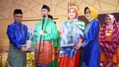 Dinobatkan Bujang Dare 2023, Trie dan Gita Komitmen Branding Pontianak Kota Berbudaya