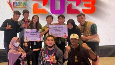 SMPN 3 Raih Medali Emas FLS2N, Wali Kota : Prestasi Membanggakan di Bidang Seni