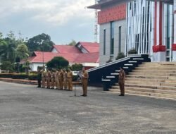Pimpin Apel Senin, Asisten III Setda Ingatkan ASN Netral Dalam Pemilu
