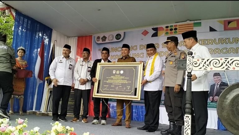Desa Manggala Melawi Ditetapkan Sebagai Kampung Moderasi Beragama