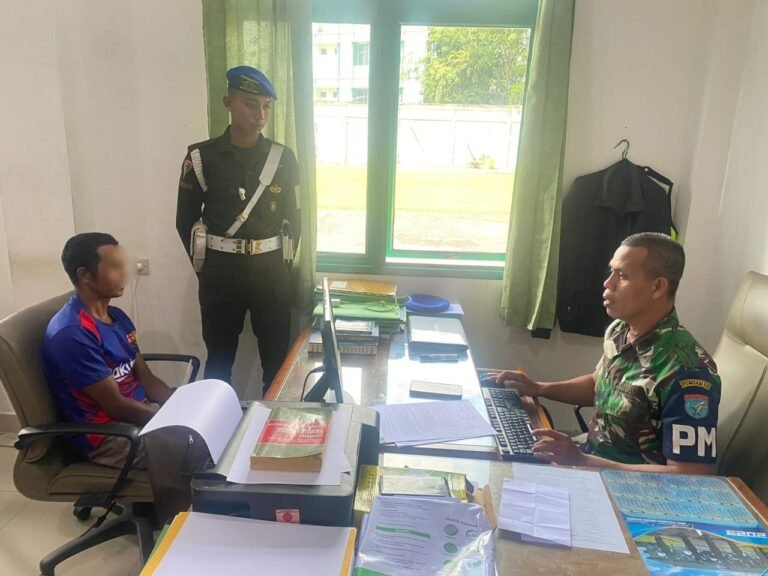 Bawa Sabu 11 Kg Kurir Asal NTB Diamankan Personel Kodam XII/Tpr di Perbatasan