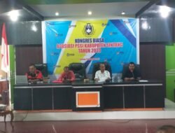 Rudy Andreas Terpilih Secara Aklamasi Ketua PSSI Sintang