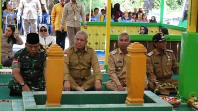 Pj Gubernur Kalbar dan Forkopimda Ketapang Ziarah ke Makam Panglima Tentemak
