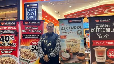 Restoran Jepang Yoshinoya Buka Cabang di Gaia Mall, Ada Sambal Korek dan Es Cendol