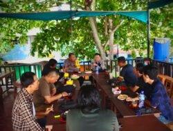 Ngopi Bareng AJK, Wakapolres Ajak Jaga Kamtibmas Jelang Pemilu 2024
