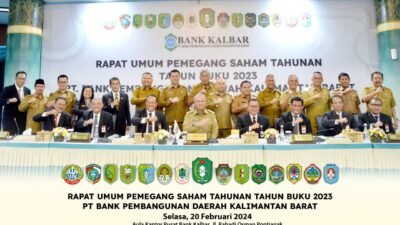 Bank Kalbar Gelar RUPS 2023, Catatkan Laba Rp 455 Miliar