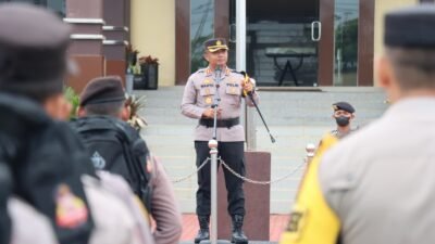 Pimpin Apel Operasi Mantap Brata Kapuas 2023-2024, Kapolres Kubu Raya Ingatkan Netralitas Polri