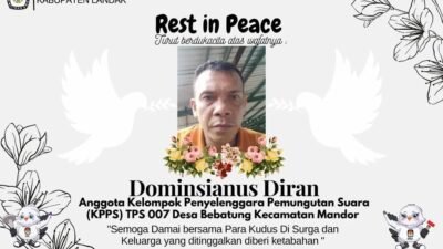 Diduga Kelelahan, Satu Anggota KPPS di Kabupaten Landak Meninggal Dunia