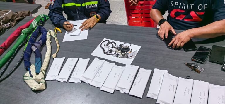 19 Remaja yang Siap Perang Sarung di Pontianak Timur Ditangkap