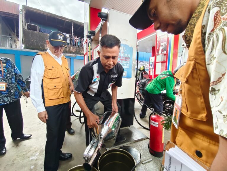 Sidak SPBU, Pemkot Pontianak Temukan Takaran Kurang