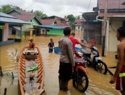 Enam Desa di Kecamatan Kuala Behe Landak Terendam Banjir