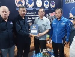 Sekda Landak Vinsensius dan Markus Amid Daftar Penjaringan Pilkada di Partai Nasdem