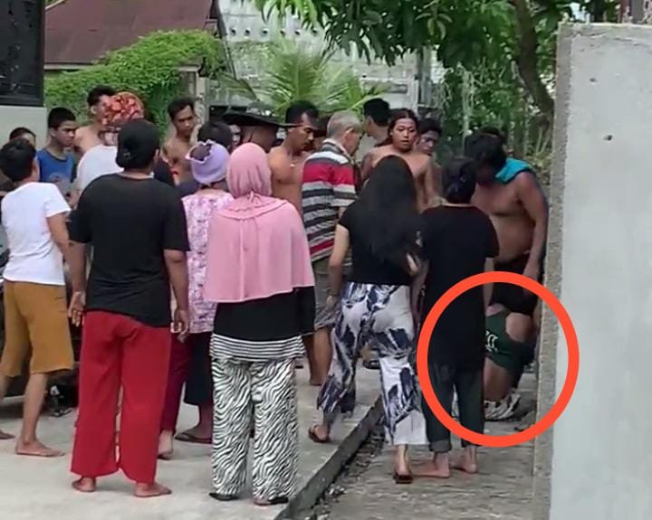 Lagi Apes, Maling Motor di Pontianak Babak Belur Dihakimi Warga
