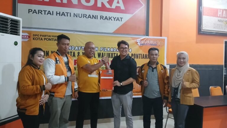 Ketua DPC Hanura: Akbar Sangat Berpotensi Kami Usung di Pilwako Pontianak 2024