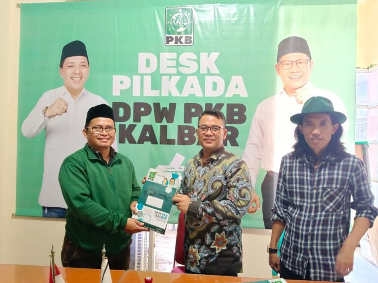 Maju Bacalon Wagub Kalbar, Budi Perasetiyono Daftar di PDIP, PKB dan PPP
