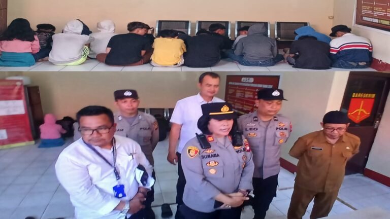 16 Anak di Pontianak Digerebek Warga, Polisi Temukan Lem Fox dan Alat Hisap Sabu