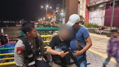 Mengaku Mendapatkan Bisikan, Seorang Pria Nekat Lompat Dari Jembatan Kapuas I