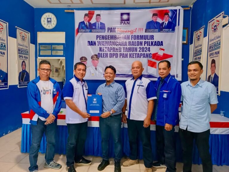 Terima Rekomendasi Dari PAN, Theo Optimistis Berikhtiar Melangkah di Pilkada Ketapang