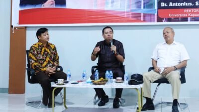 Jadi Narasumber di UNKA Sintang, Lasarus Ajak Mahasiswa Persiapkan Diri Menuju Indonesia Emas dan Bagian IKN