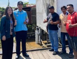 Mahasiswa dan Dosen ITB Kenalkan Teknologi Sanitasi Tripikon-S di Pontianak