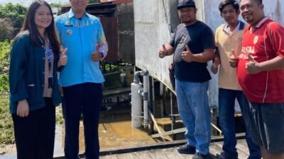 Mahasiswa dan Dosen ITB Kenalkan Teknologi Sanitasi Tripikon-S di Pontianak
