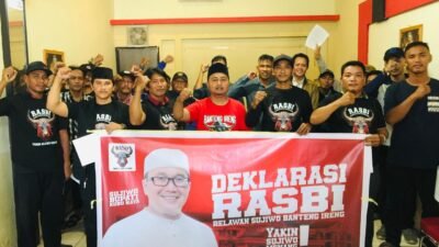 Deklarasi Relawan untuk Sujiwo di Pilkada Kubu Raya 2024