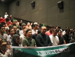 Nobar Film Lafran Pane, Sekda Ketapang Apresiasi Perjuangan Terbentuknya HMI