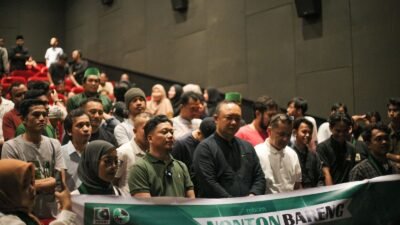 Nobar Film Lafran Pane, Sekda Ketapang Apresiasi Perjuangan Terbentuknya HMI