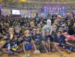 Puncak Hari Anak Nasional di Papua, 2 Anak Kalbar Tampil di Depan Presiden Jokowi