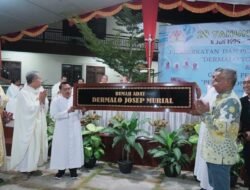 Bupati Ketapang Hadiri HUT Tahbisan Imamat MGR Pius Riana Prapdi ke-29