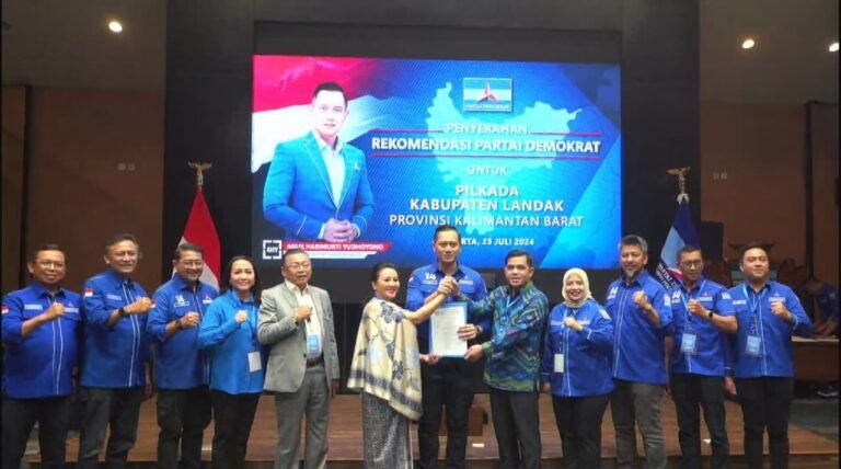 Karolin-Erani Terima Surat Rekomendasi Dari DPP Demokrat